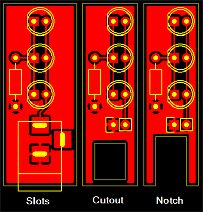 Slots, Cutouts, and Notches Image Slots, Cutouts, and Notches Image